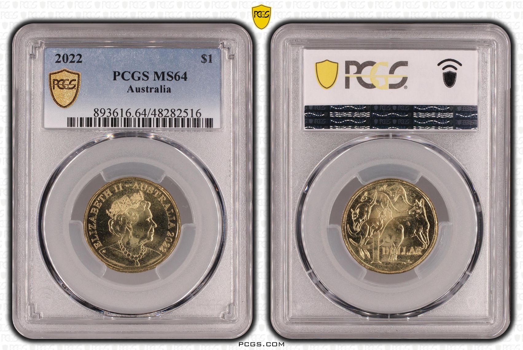 266 · One Dollar, 2022, PCGS MS64