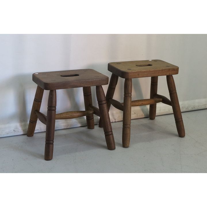 2 SIMILAR STOOLS