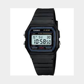 Casio Mens F91W Retro Digital Watch - Bar 9902038281417- 51748/13704 SN HV