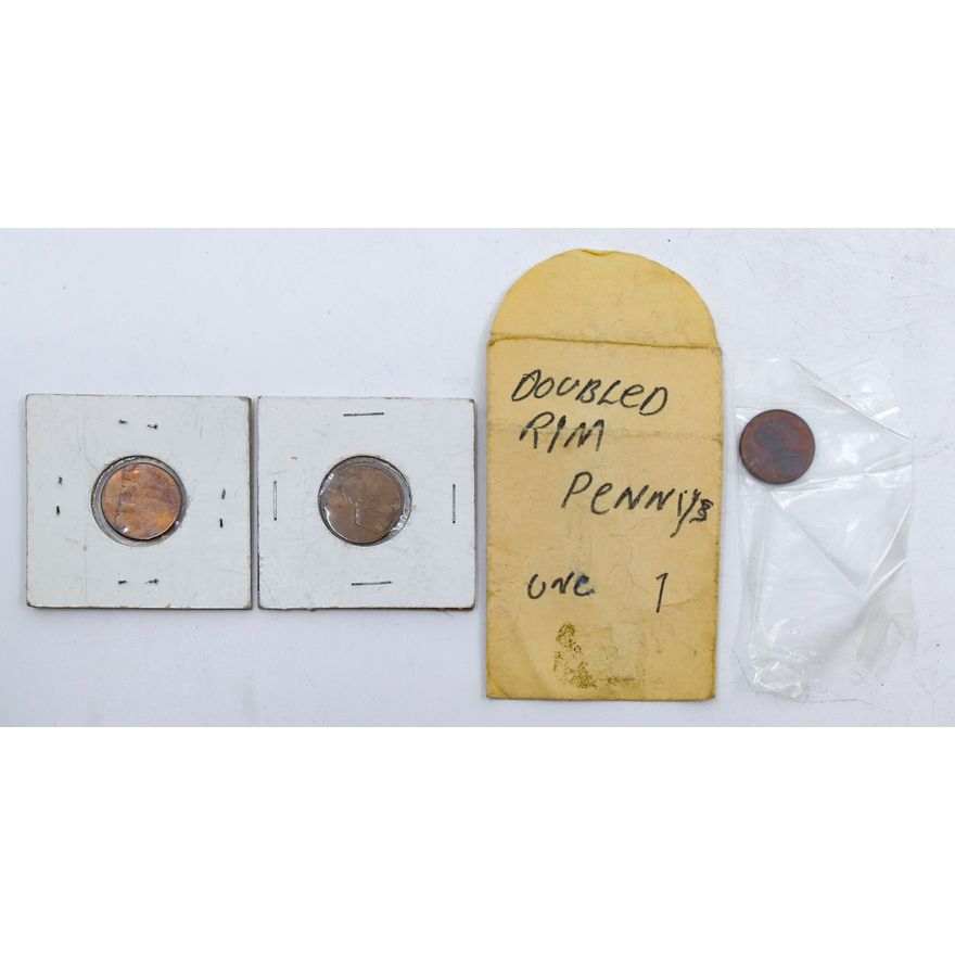Box 3pc US Mis Struck Error Pennies
