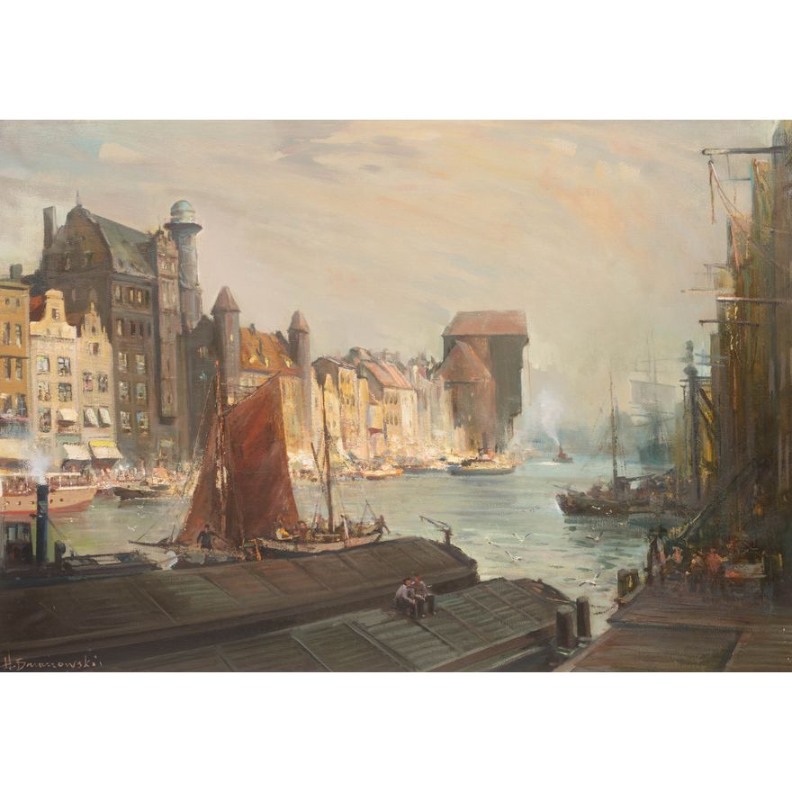 Henryk Baranowski | Motława w Gdańsku