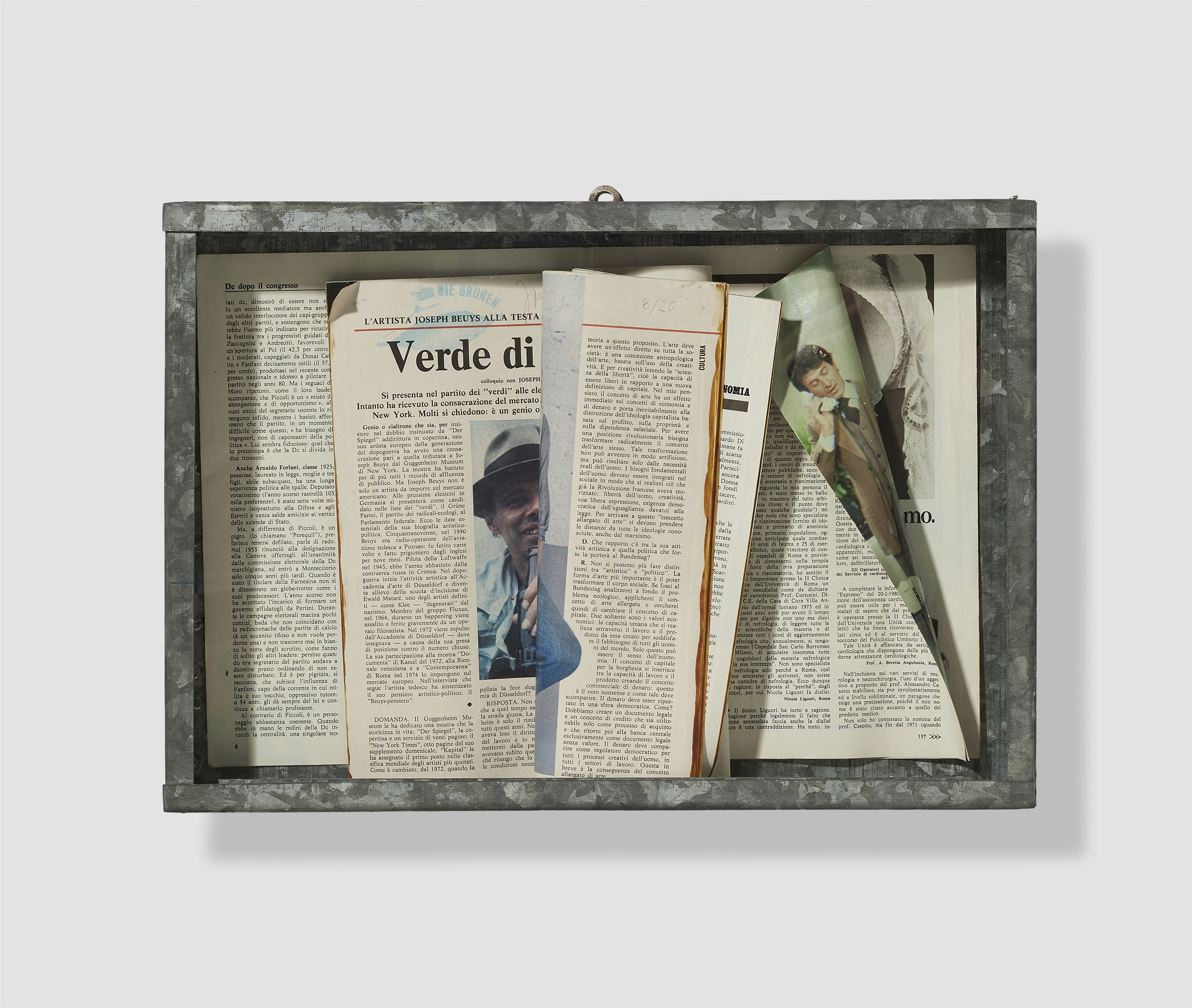 Joseph Beuys Verde di rabbia 1980