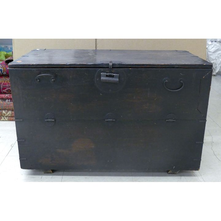 Antique Korean Small Money Trunk 20''x30''