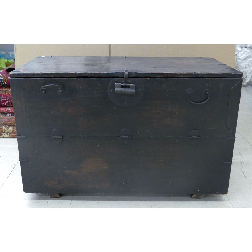 Antique Korean Small Money Trunk 20''x30''