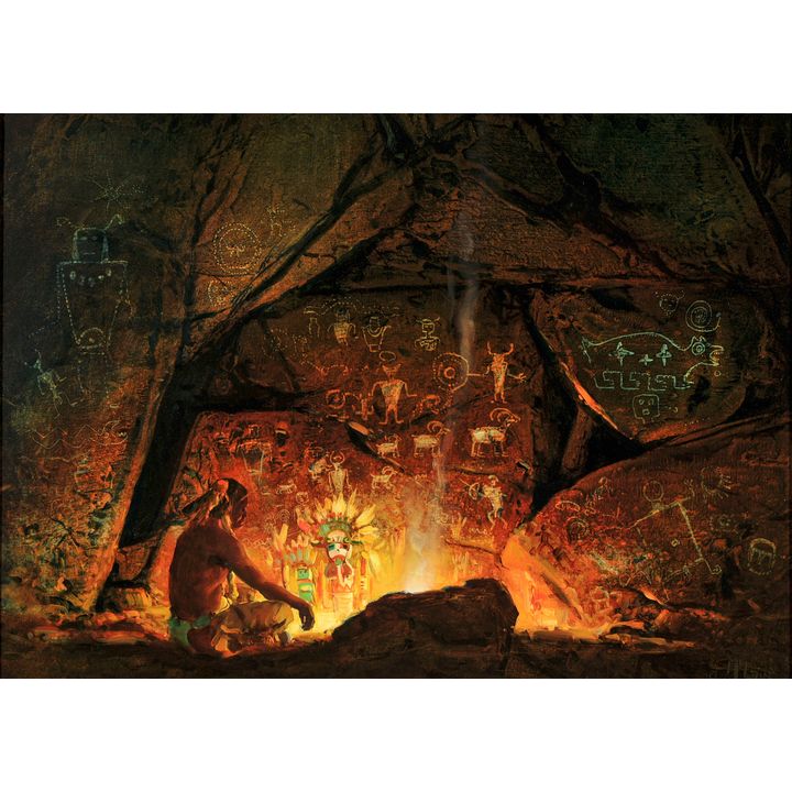 Buck McCain (1943- ), Spirit Cave