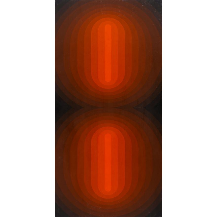 Wendell Brazeau ''Red Lights'' Acrylic