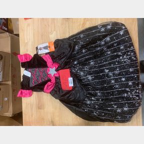 HYDE AND EEK KIDS MIDNIGHT WITCH COSTUME SZ LG