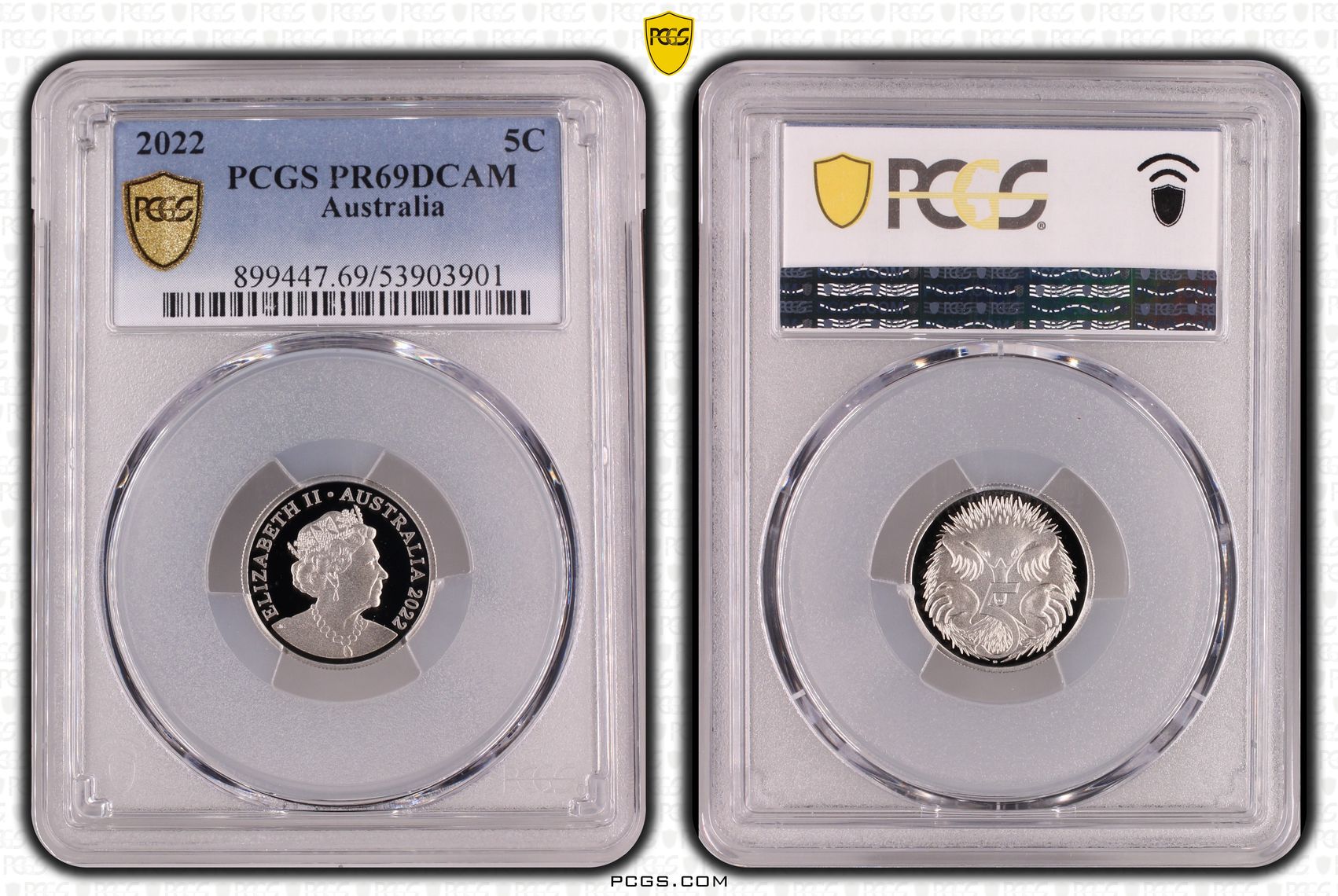 Five Cent, 2022, PR69DCAM