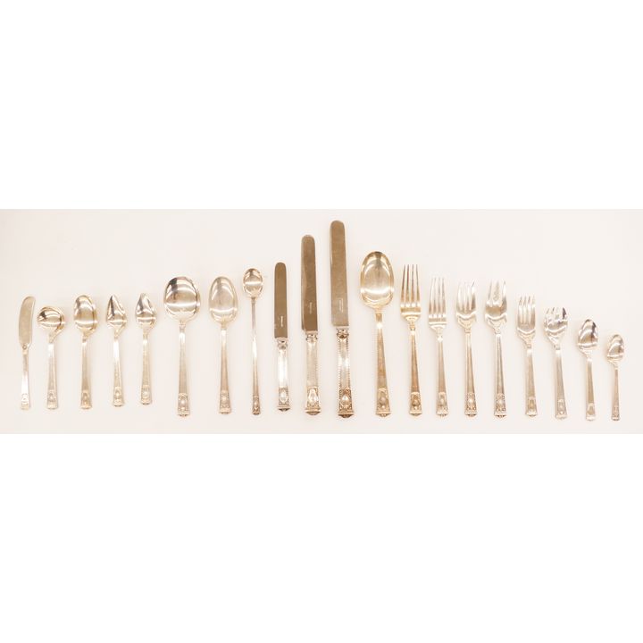 187pc Tiffany & Co. ''San Lorenzo'' Sterling Flatware