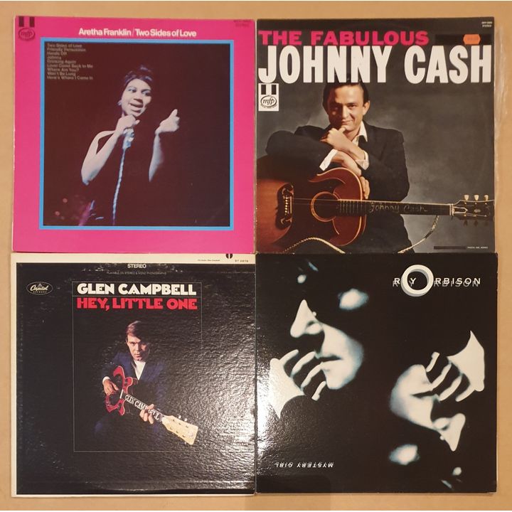 Vinyl Records (x4)