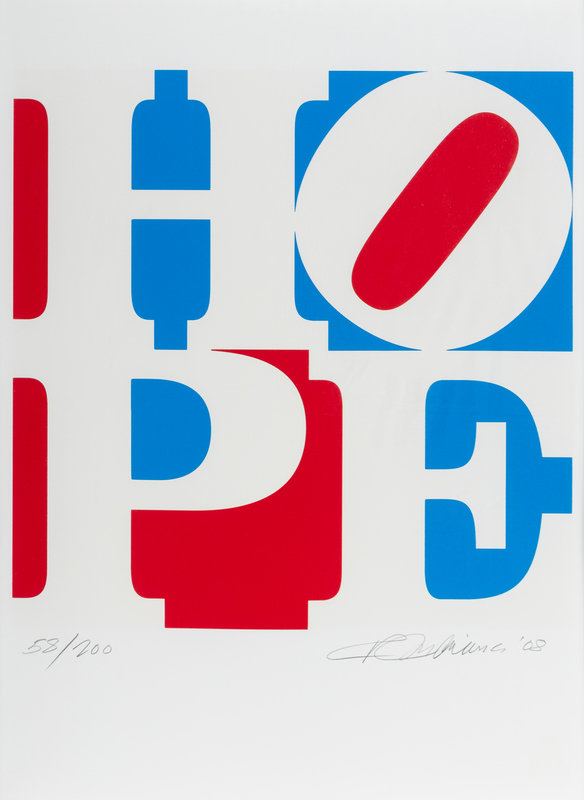 Robert Indiana
(American, 1928-2018)
Hope, 2008