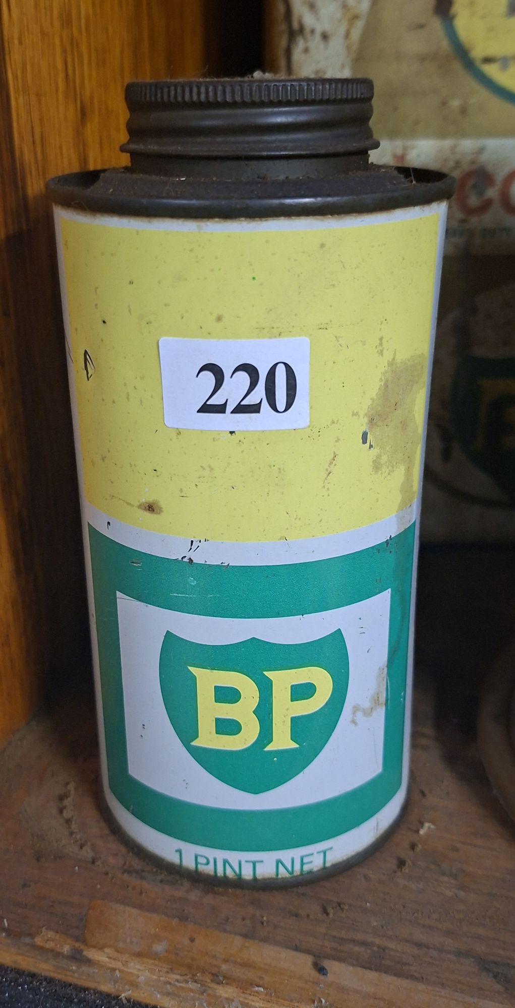 Bp Oil Tin