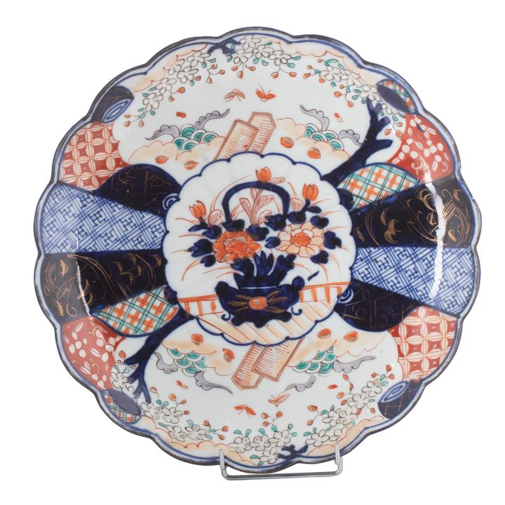 Talerz w stylu Imari