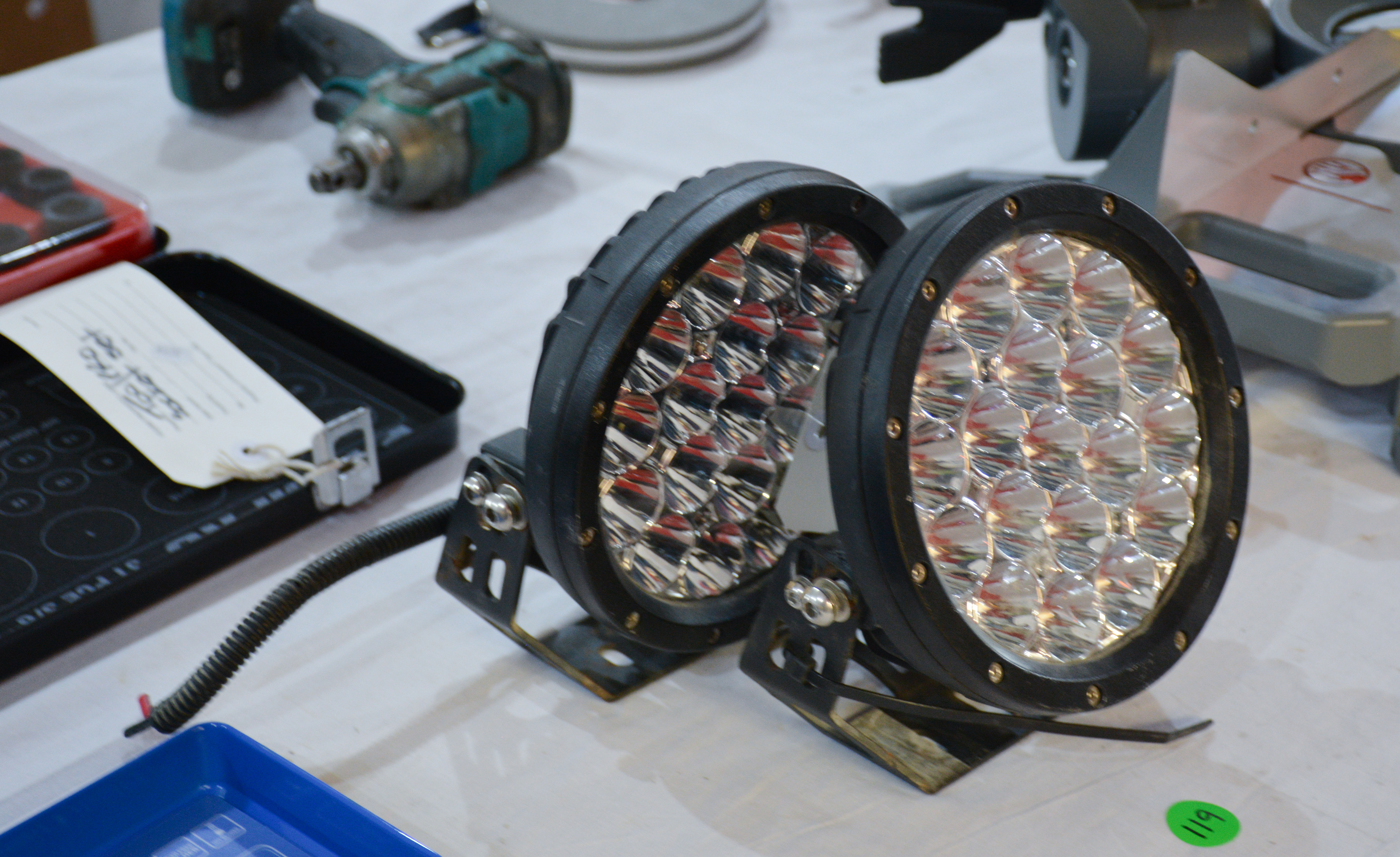 Spotlights x 2 — NZ auction result