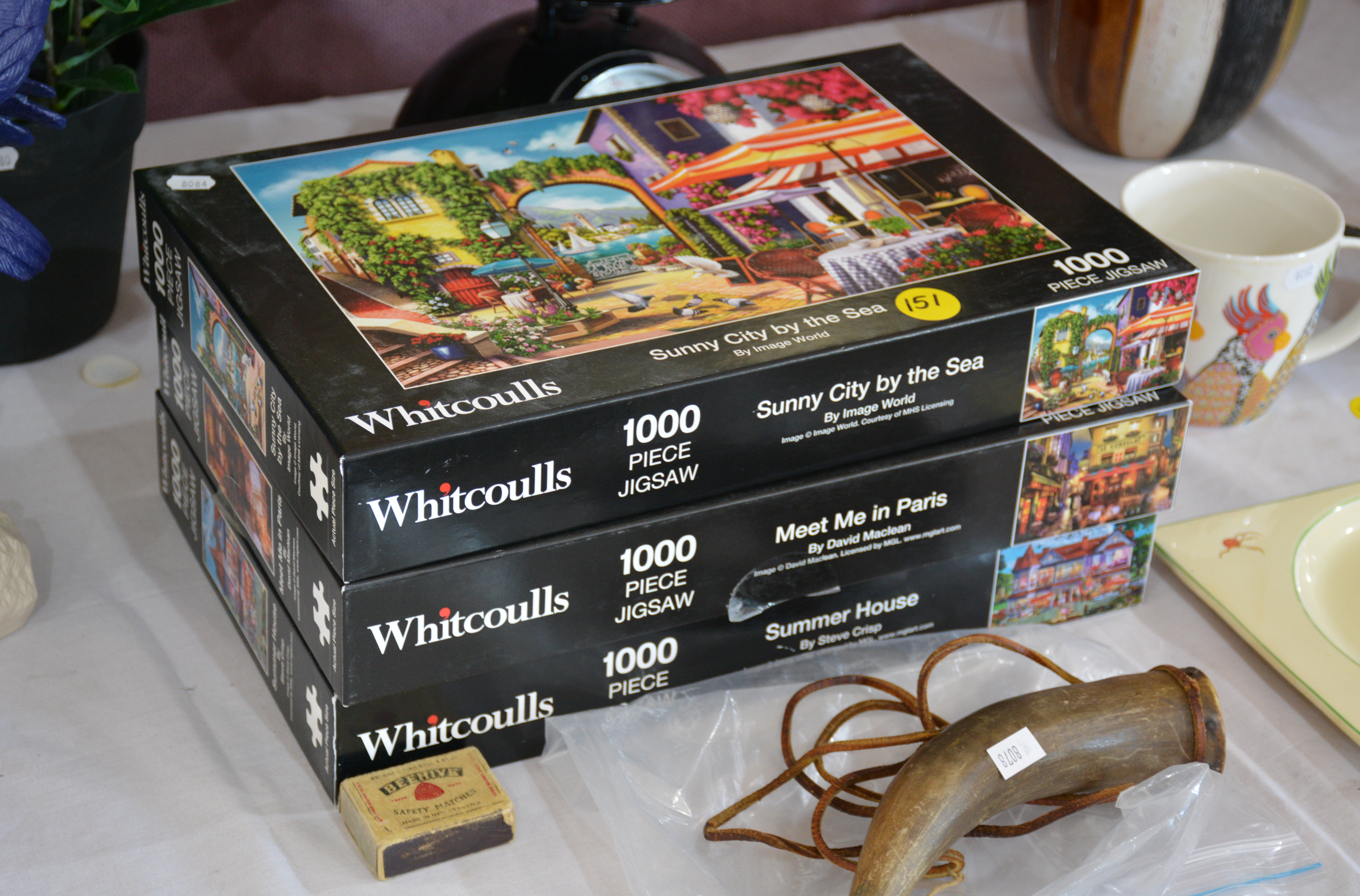 Whitcoulls 1,000 Piece Jigsaws x 3 — NZ auction result