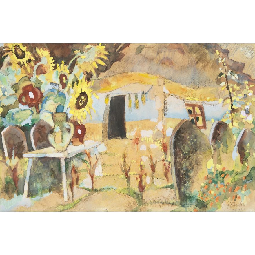 Kazimierz Sichulski | Chata, 1941 r.