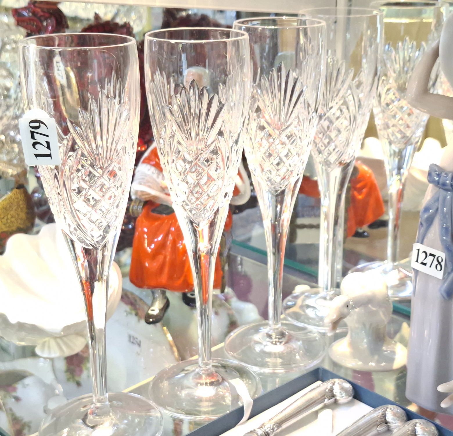 WATERFORD CRYSTAL FLUTES