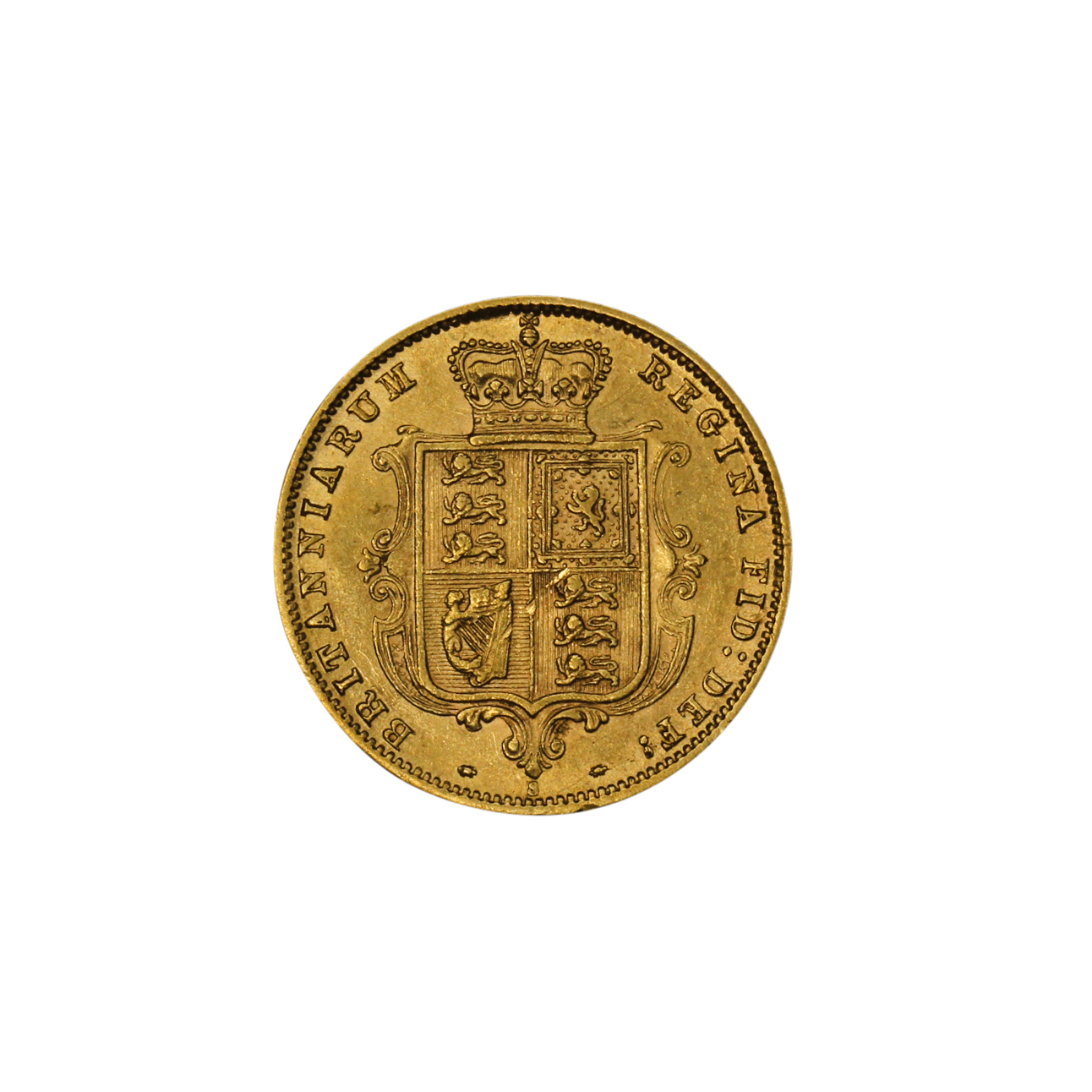 1176. · Victoria, Half Sovereign, 1875-S, EF