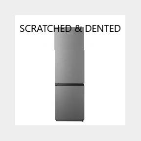 Hisense 264L Bottom Freezer Fridge-Inox (H370BI)(SCRATCHED AND DENTED)-51460/4676 B2 (S1) BD