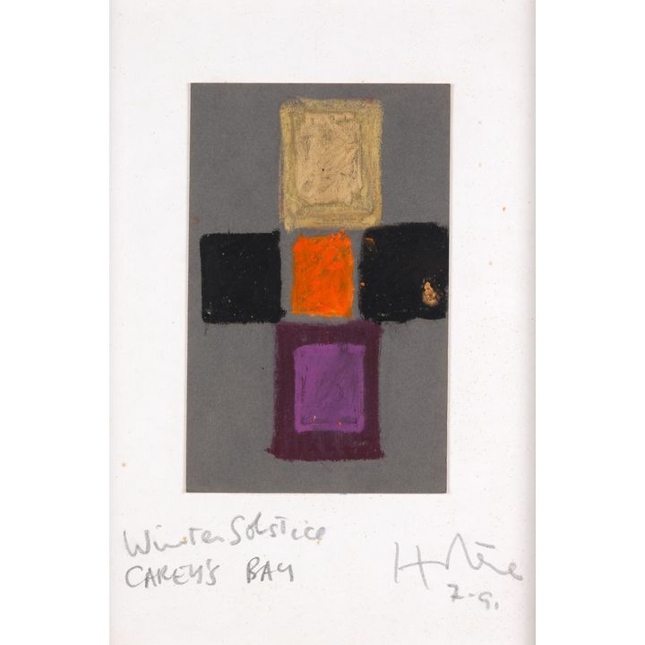 Ralph Hotere 'Winter Solstice, Carey’s Bay'