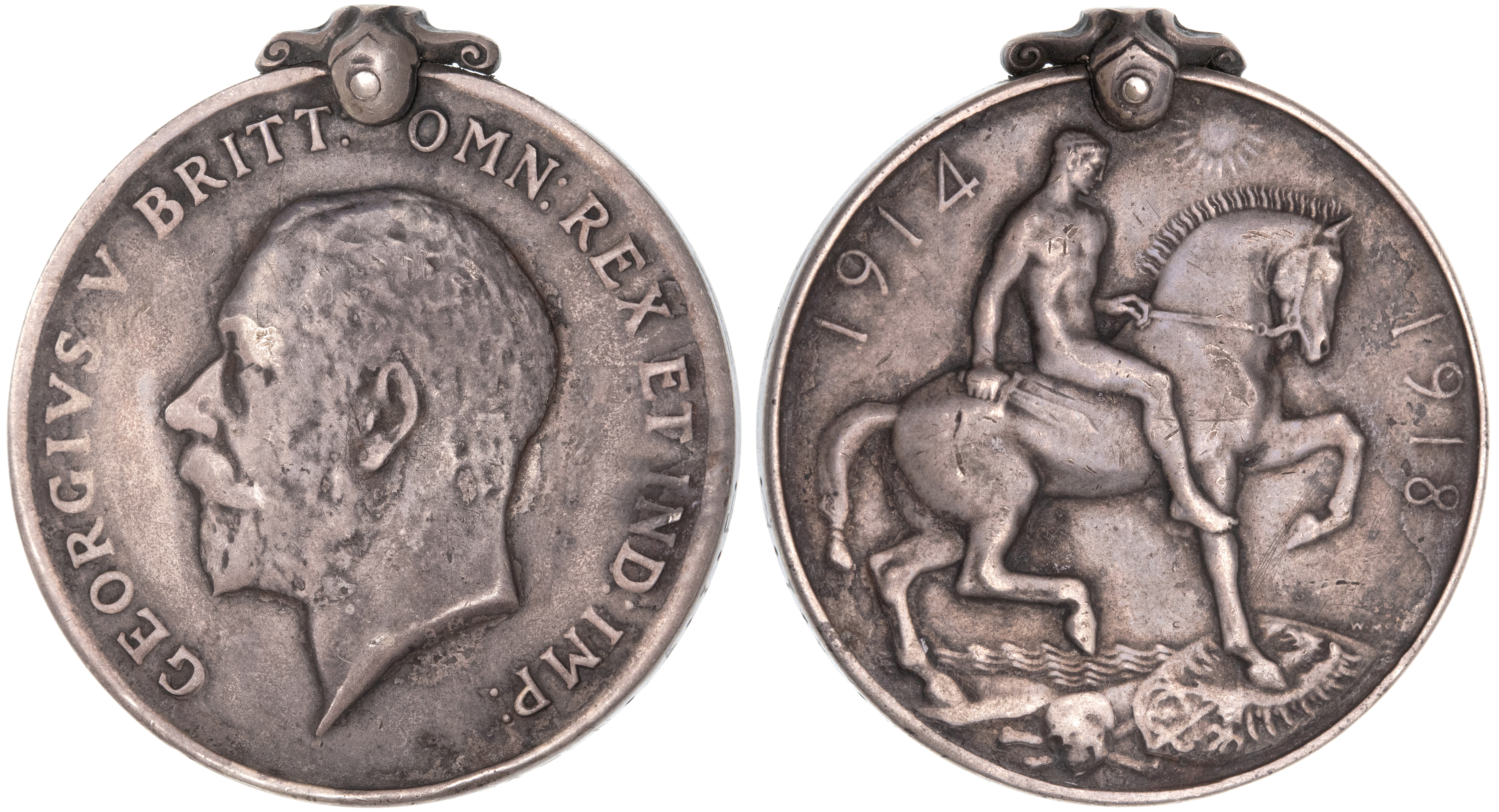 21st Battalion A.I.F., British War Medal, 1914 - 1918, Fine