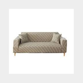 Sofa Cover with matching Scatter Cushions Beige Large-50582/13466 (B1 S4)