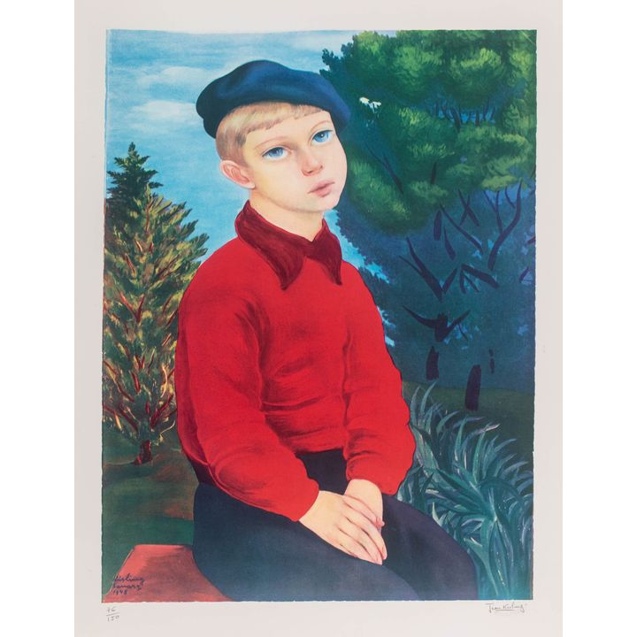 Mojżesz Kisling | Chłopiec w berecie