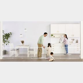 REGALO 194-INCH SUPER WIDE ADJUSTABLE BABY GATE AND PLAY YARD, 2-IN-1, BONUS KIT, 4 COUNT (PACK OF 1)