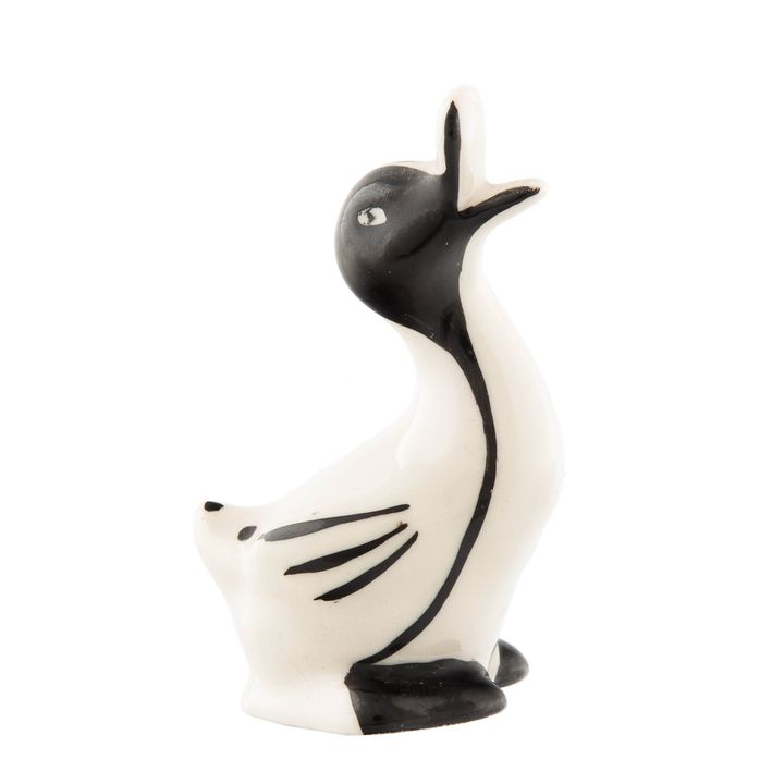 Figurka - Kaczka, Chodzież, l.60 XXw .