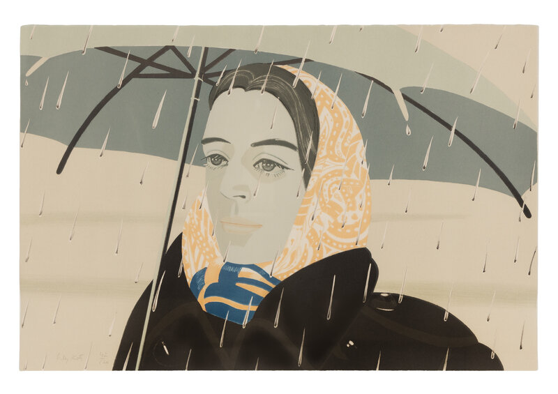 Alex Katz
(American, b. 1927)
Blue Umbrella, 1979-80