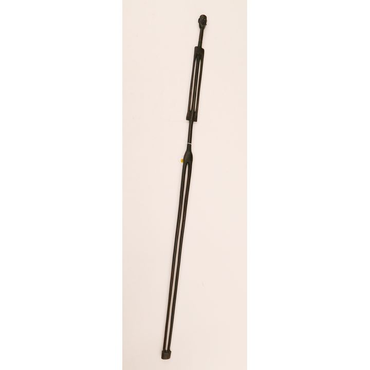 African Hardwood Female Figure Staff- 5'