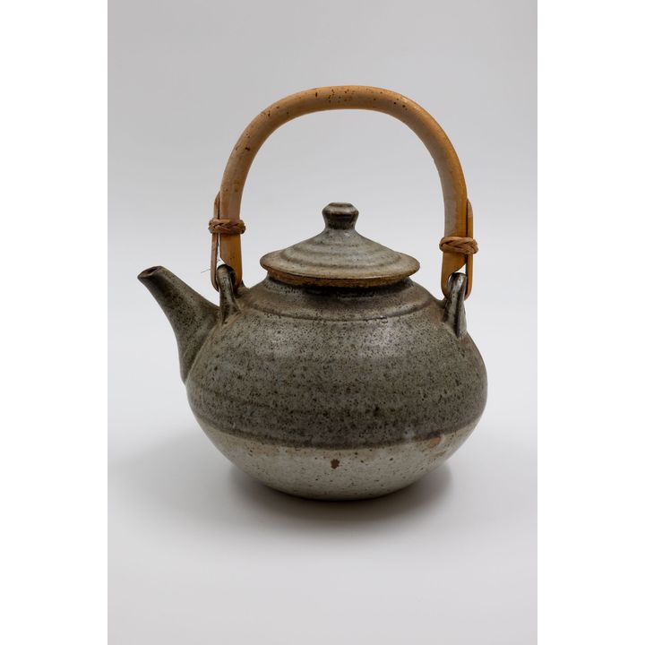 Len Castle - Teapot with cane handle