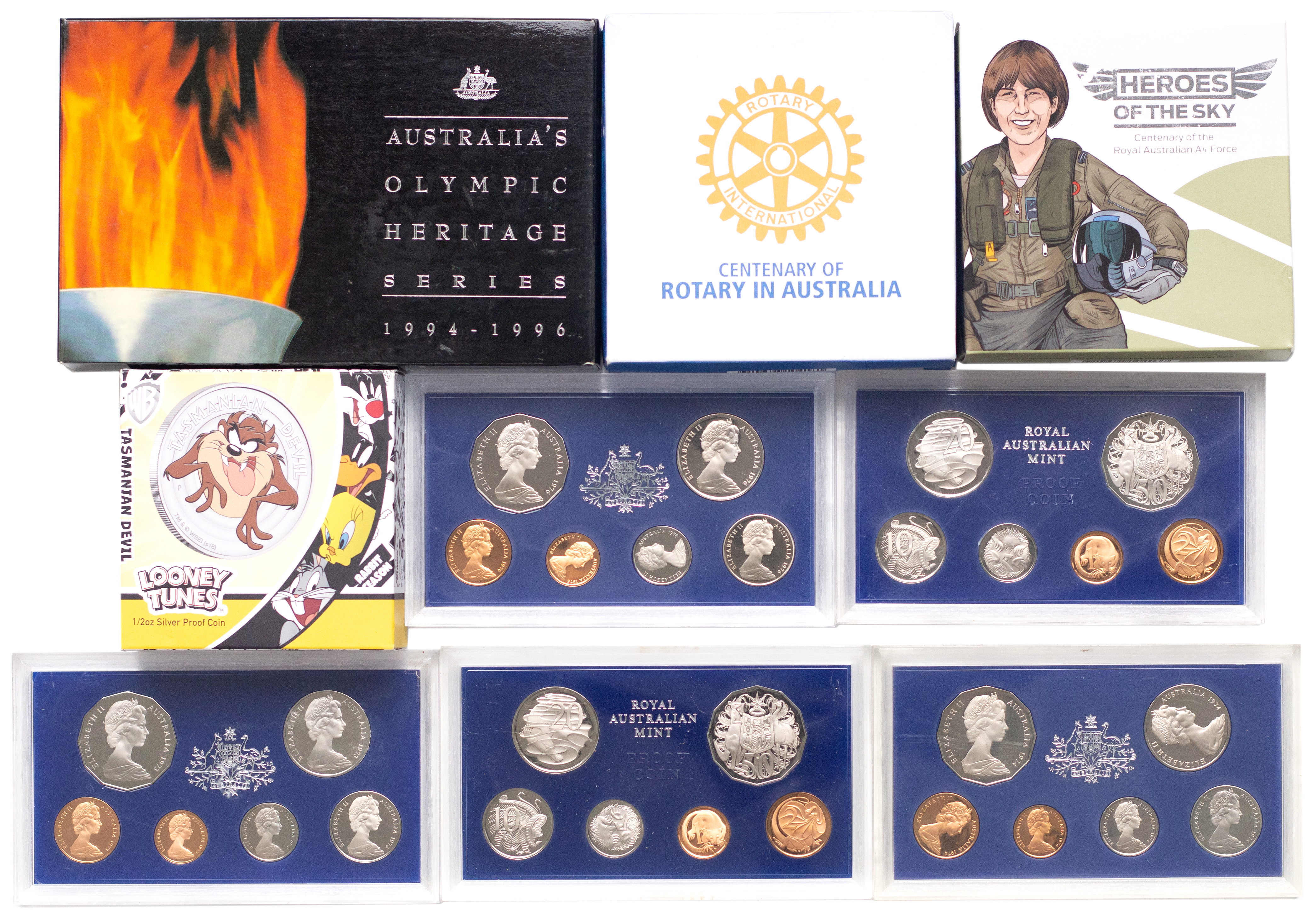 Elizabeth II, Proof Sets, 1971 - 1976, FDC