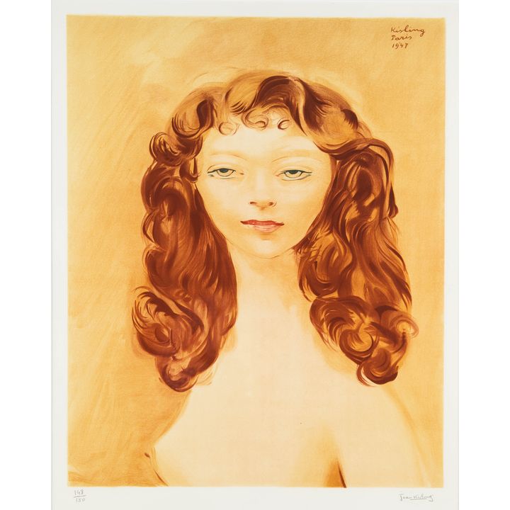 Mojżesz Kisling | Półakt kobiety