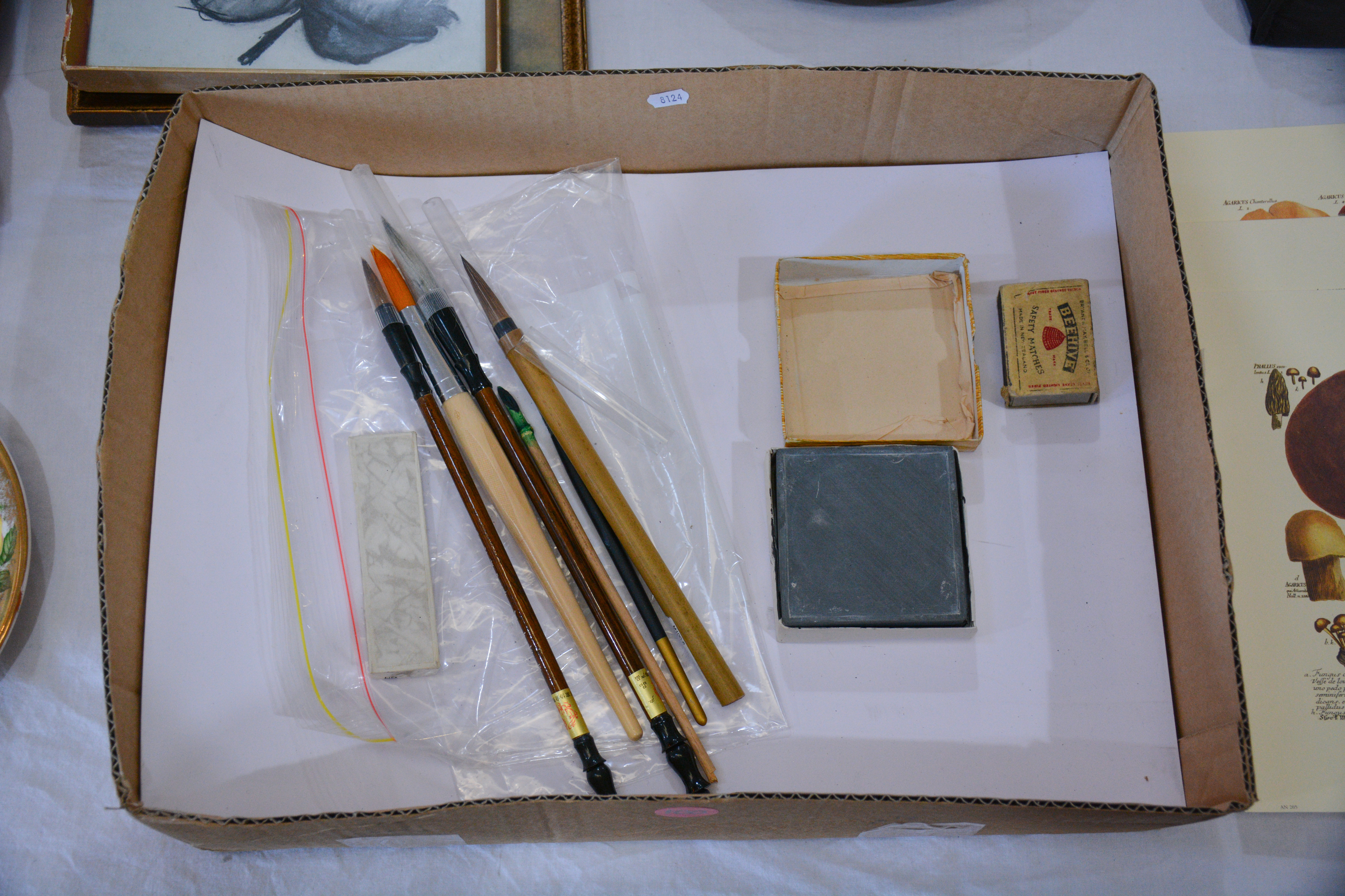 Calligraphy Brushes etc — sold at auction in New Zealand for $25