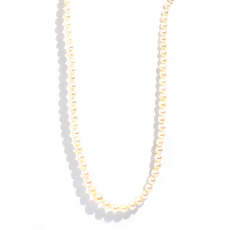 Mikimoto Graduated Pearl Strand,