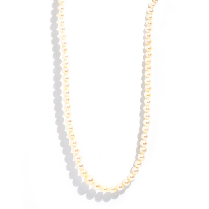 Mikimoto Graduated Pearl Strand,