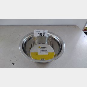 REGENT DEEP MIXING BOWL STAINLESS STEEL - (95X268MM DIA)