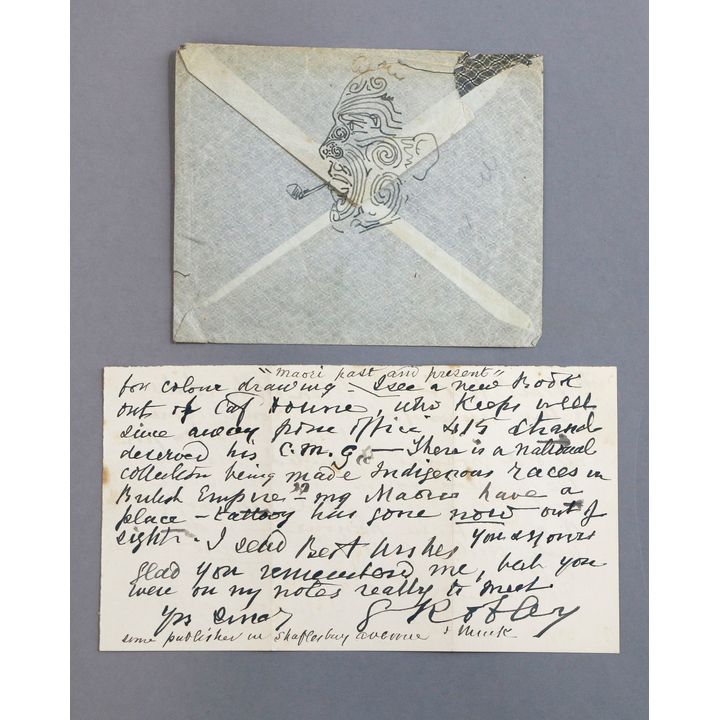 ROBLEY, HORATIO GORDON - Manuscript letters with original envelopes