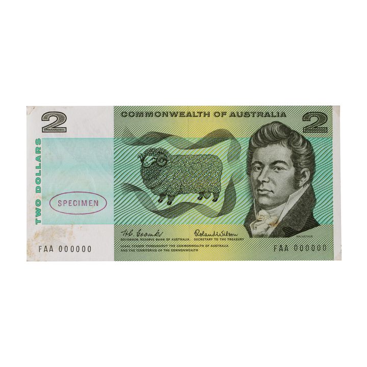 Coombs/Wilson, Two Dollars, 1966, aUNC
