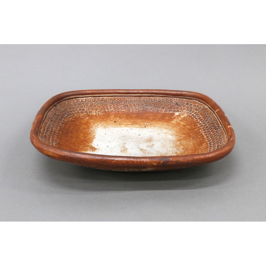 Len Castle - Large press-moulded platter