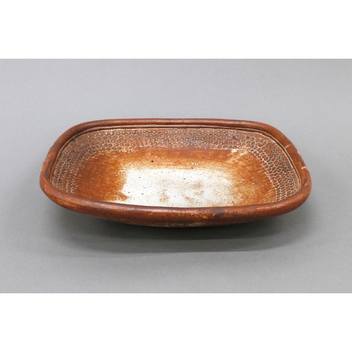 Len Castle - Large press-moulded platter
