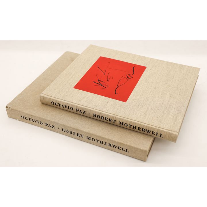 Robert Motherwell ''Three Poems by Octavio Paz'' Suite