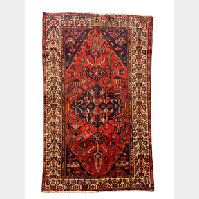 Beautiful tribal handmade area rug 205x130 - 50698/428