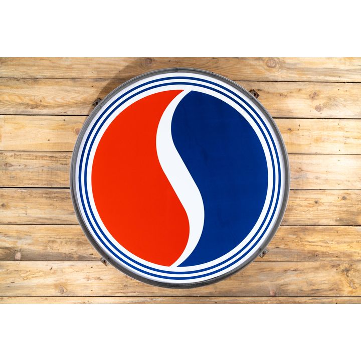 48" Studebaker Single Sided Porcelain Sign & Frame 9.75