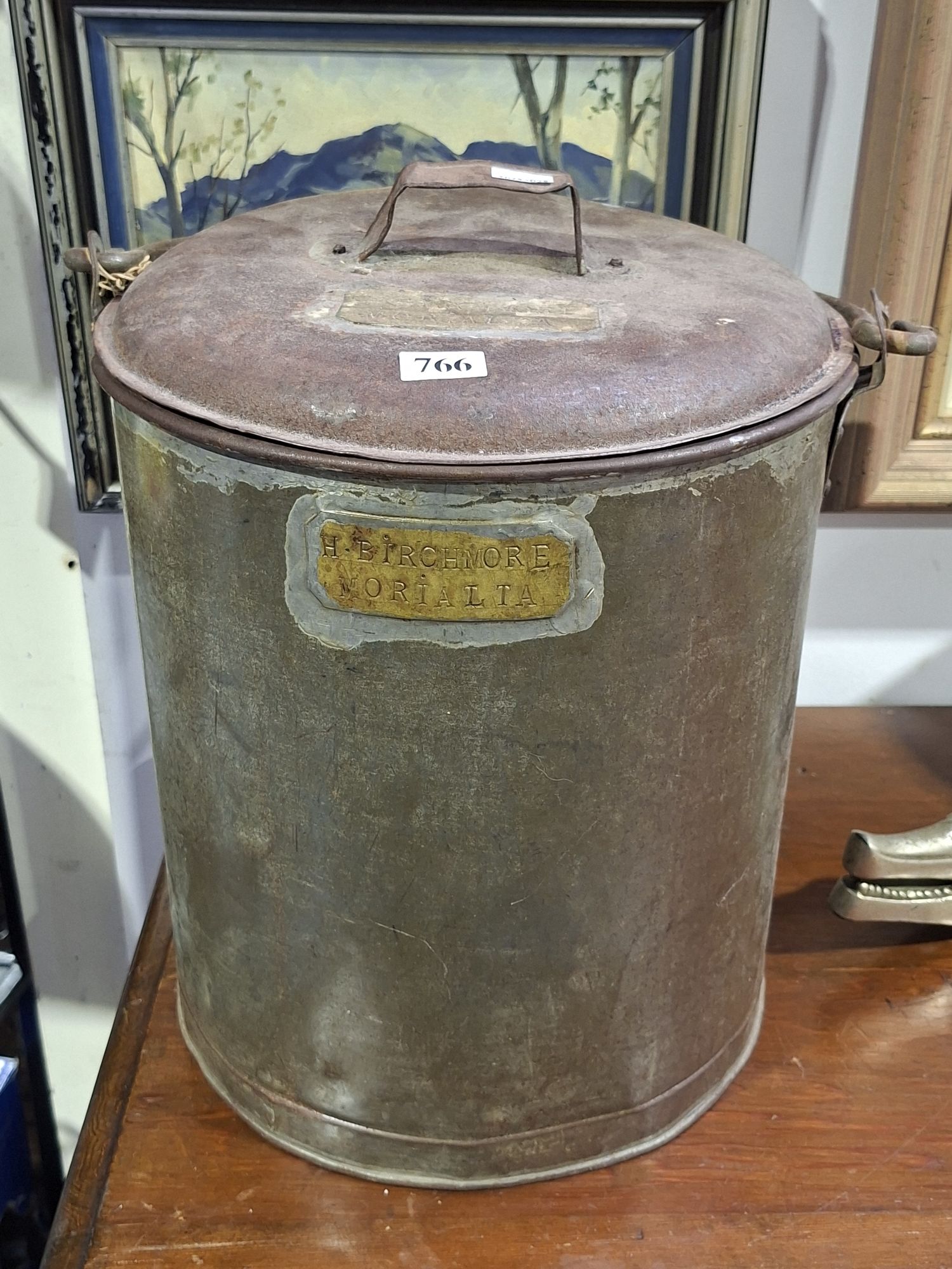 Early Milk Tin