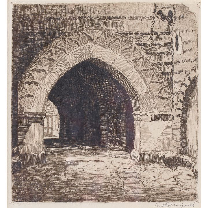 Berthold Hellingrath | Brama Zamku Wysokiego w Malborku