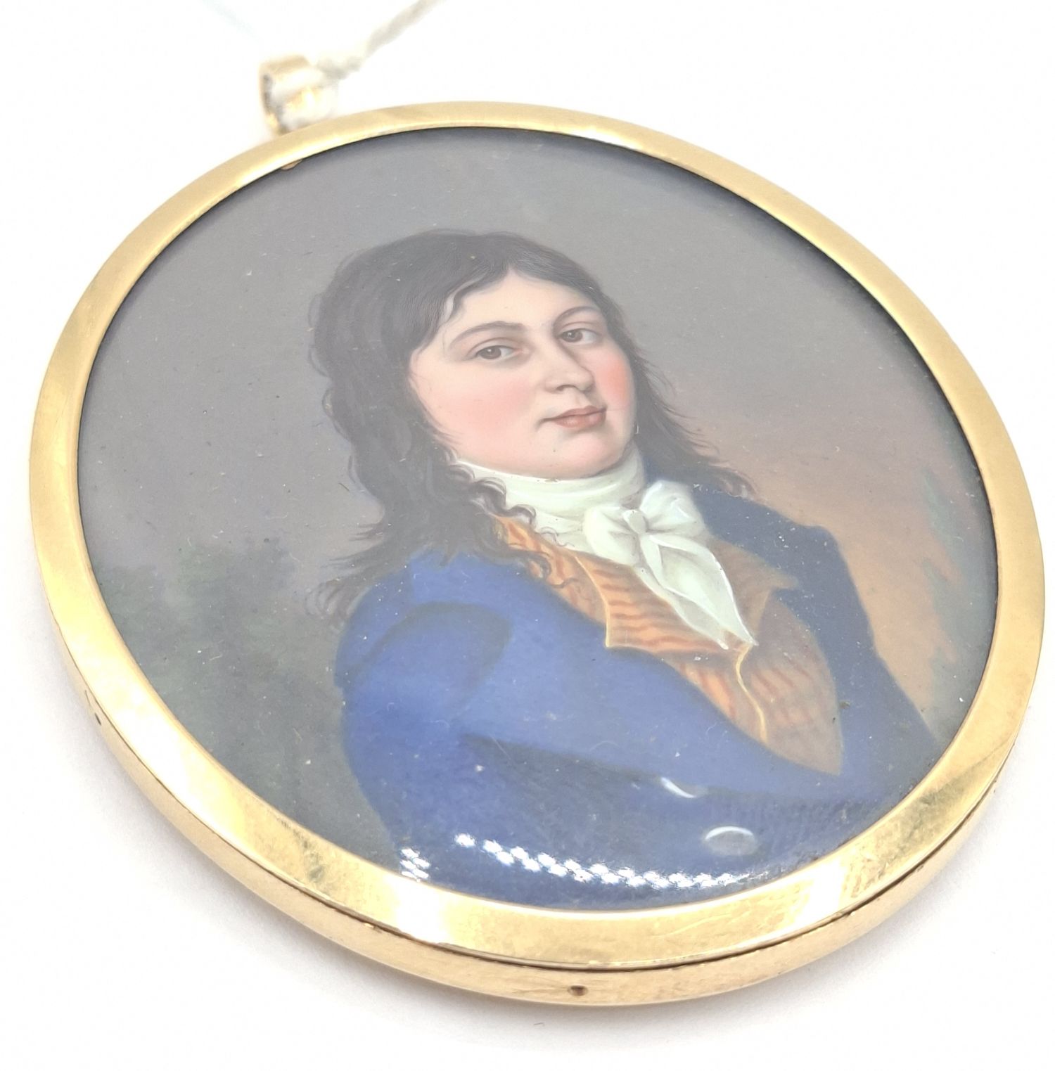 299 · 15CT GOLD PORTRAIT MINIATURE PENDANT