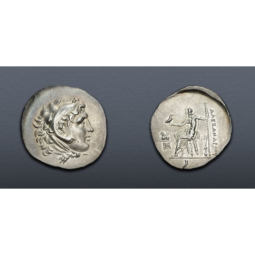 165 Bc TROAS, Assos. Circa 175-165 BC. AR Tetradrachm (35mm, 16.24 g, 1h). In ...