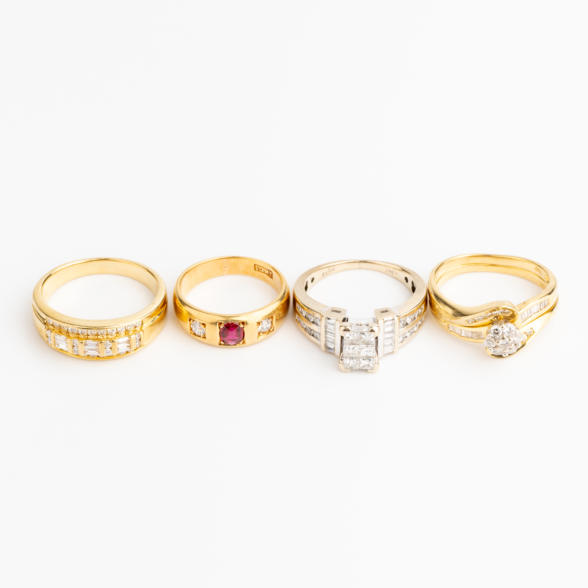 14 · Gold Diamond & Gemstone Rings
